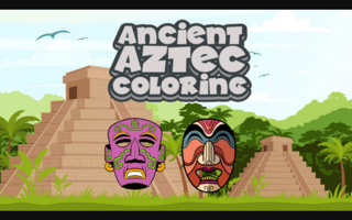 Ancient Aztec Coloring game cover