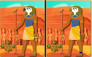 Ancient Egypt Spot The Differences game cover
