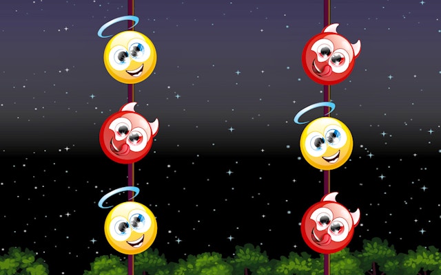 Angel and Devil game