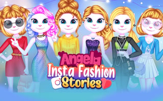Angela Insta Fashion Stories game cover