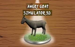 Angry Goat Simulator 3d game cover