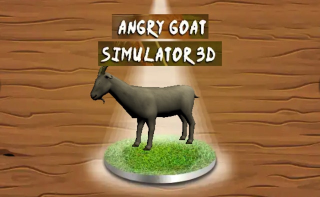 Angry Goat Simulator 3D game