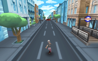 Angry Gran Run: London game cover