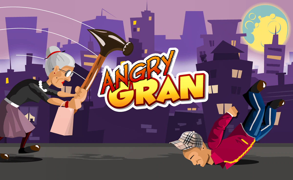 Play Angry Gran — free online Fun game