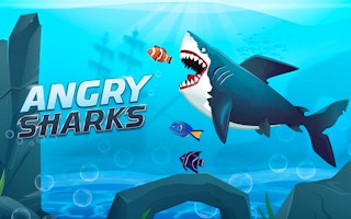 Angry Sharks game cover