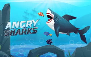 Angry Sharks game cover