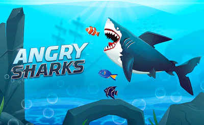 Angry Sharks cover art