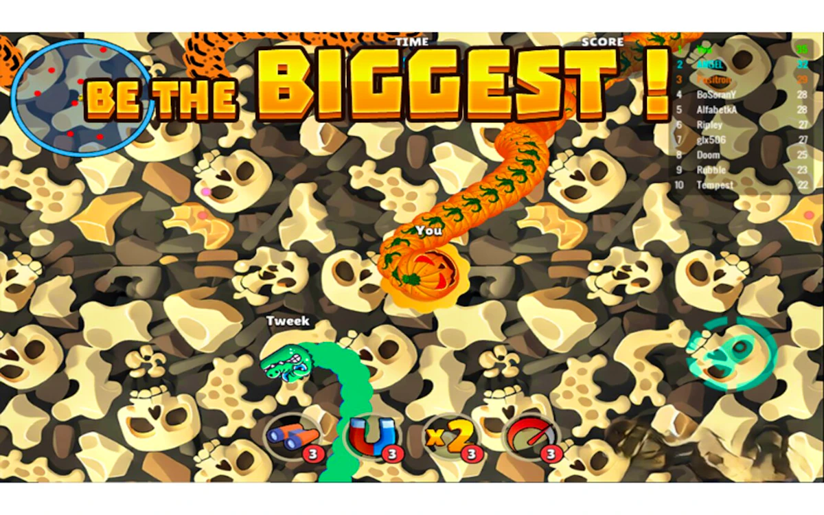 Play Angry Snake — free online Snake game