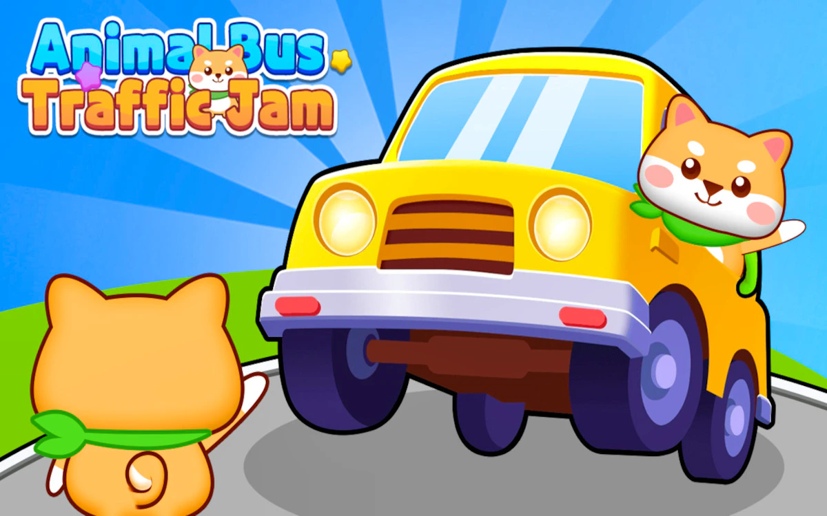 Play Animal Bus Traffic Jam — free online Puzzle game