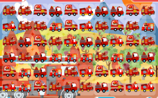 Animal Firetrucks Match 3 game cover