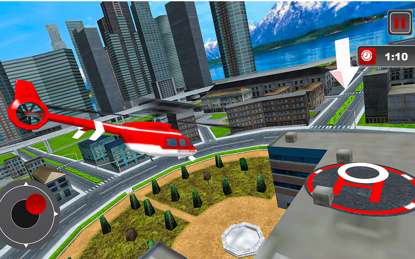 Animal Helicopter Rescue Game