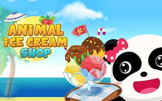 Animal Ice Cream Shop game cover