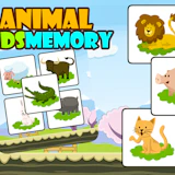 Animal Kids Memory