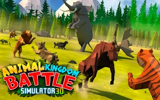 Animal Kingdom Battle Simulator 3d game cover