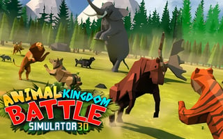 Animal Kingdom Battle Simulator 3d game cover