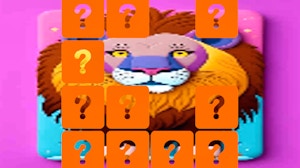 Image for Animal Lion Memory Match