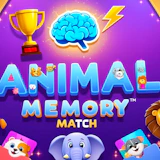 Animal Memory Match Brain Boost Challenge