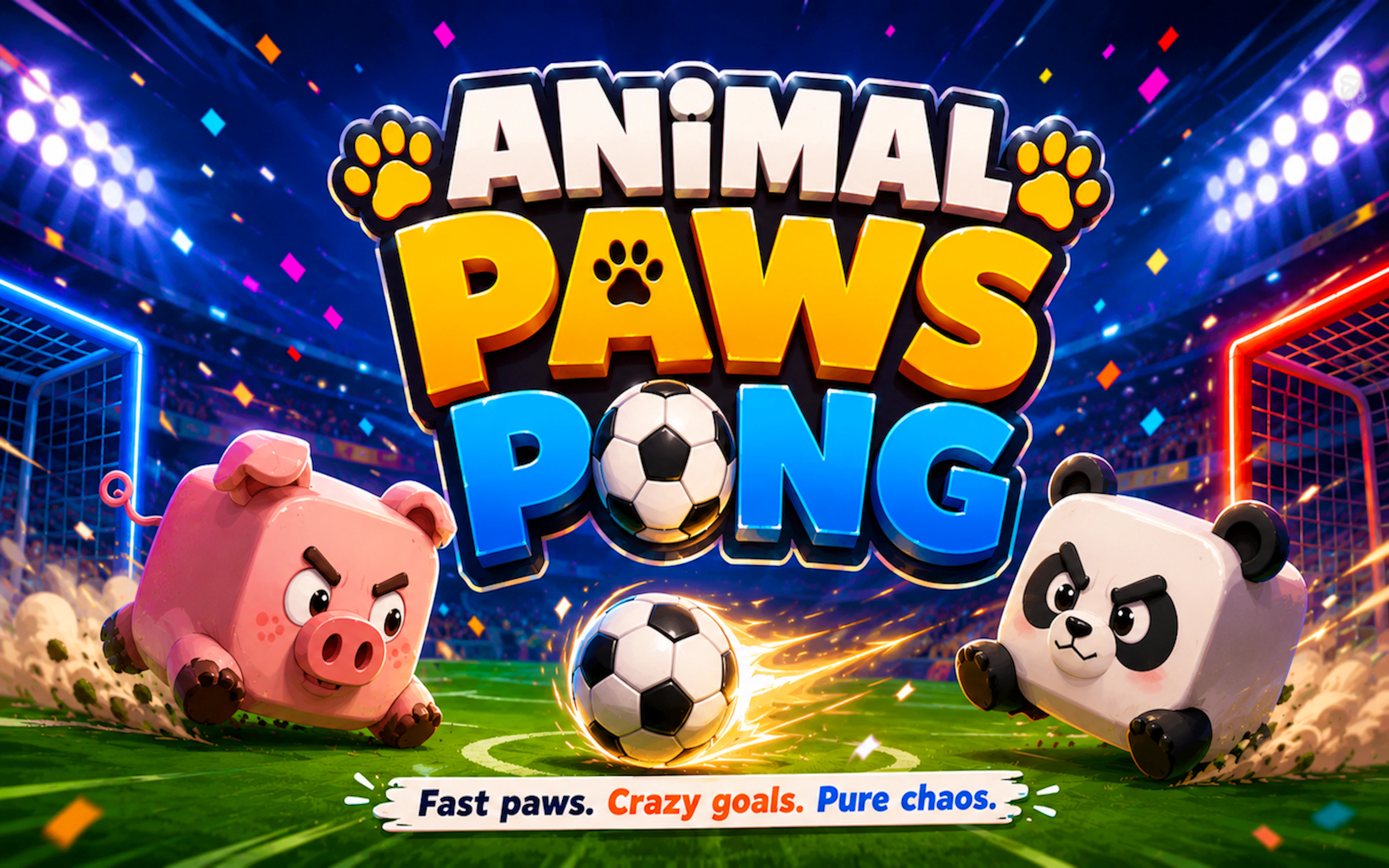 Animal Paws Pong