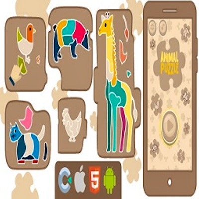 Animal Puzzle By Gamepix
