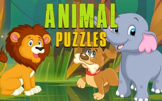 Animal Puzzles game cover