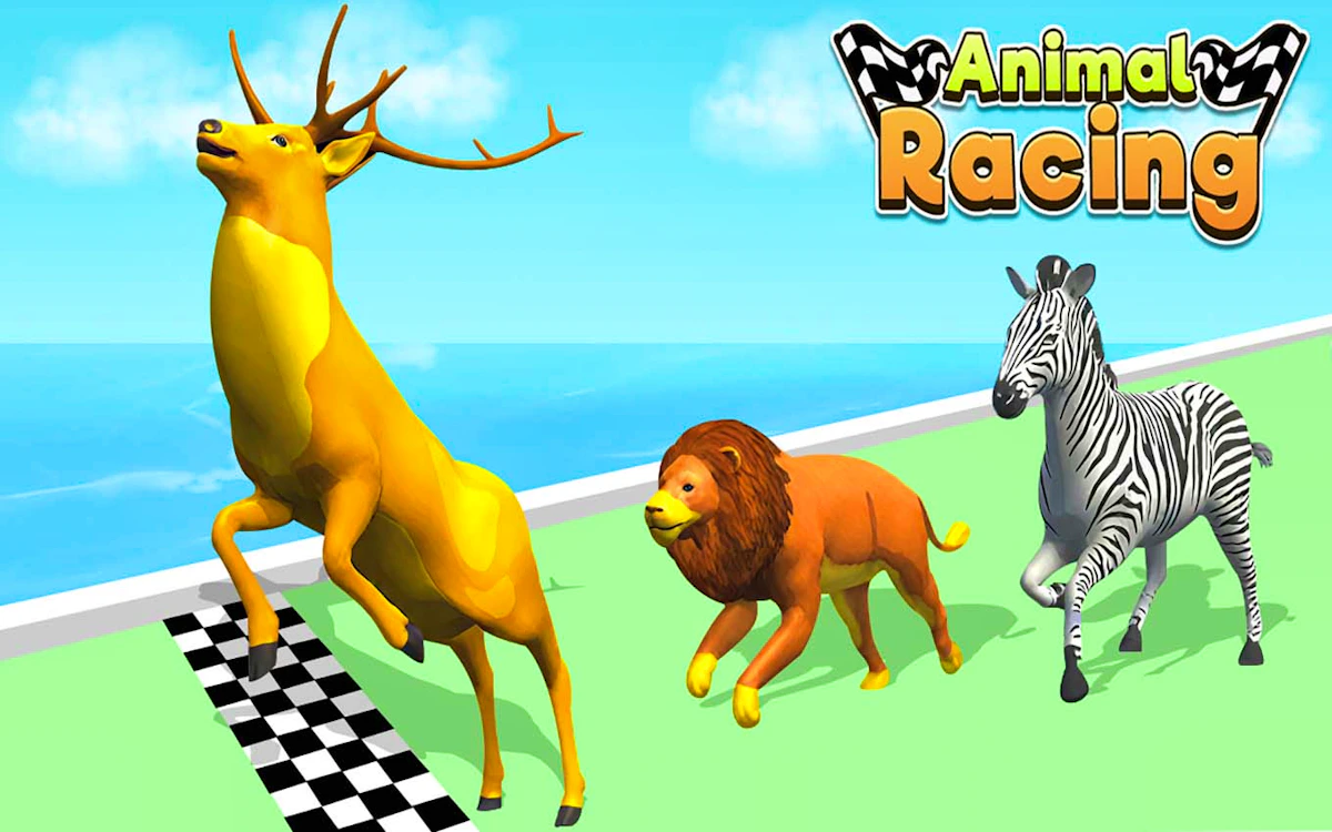 Play Animal Racing 2 — free online Adventure game