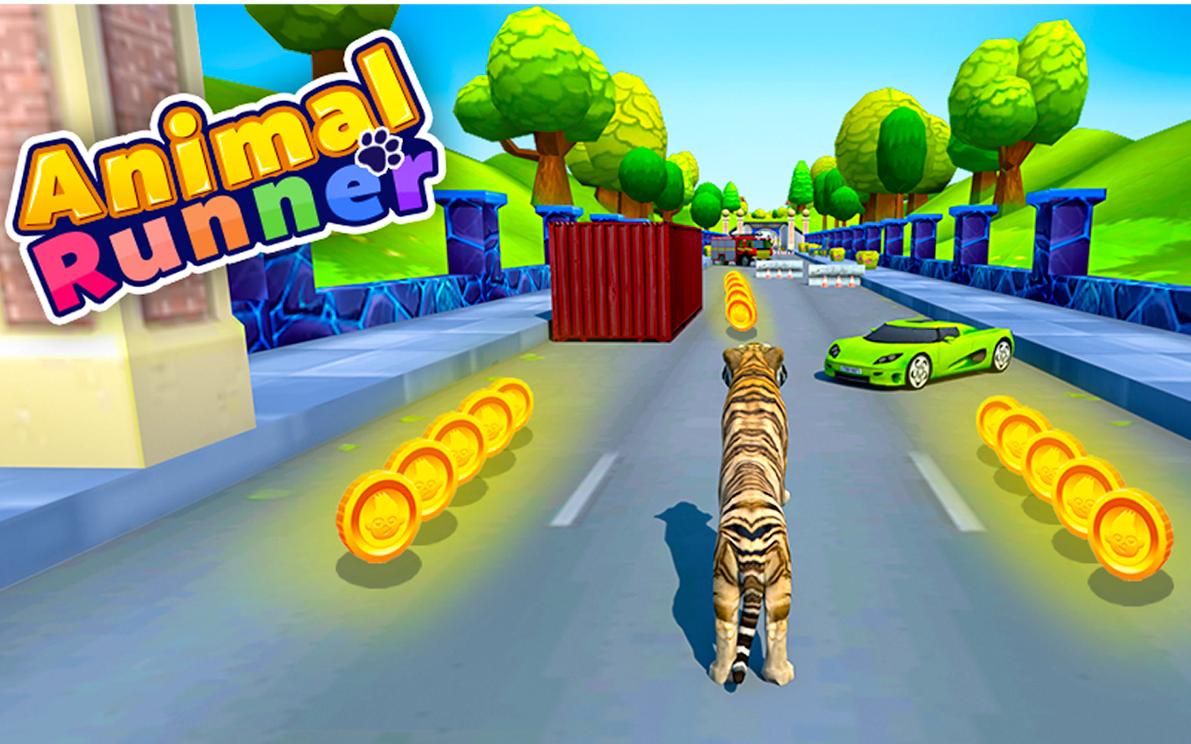 Animal Runner Game