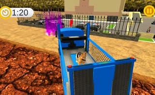 Animal Transport Truck Game game cover