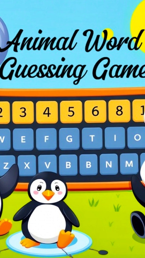 Animal Word Guessing Game