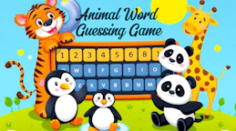 Animal Word Guessing Game