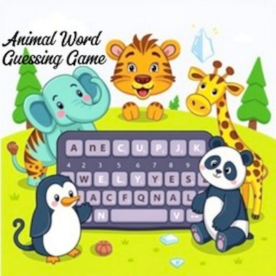 Animal Word Guessing Game By Gamepix