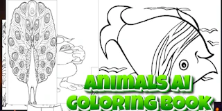 Animals AI Coloring Book thumbnail