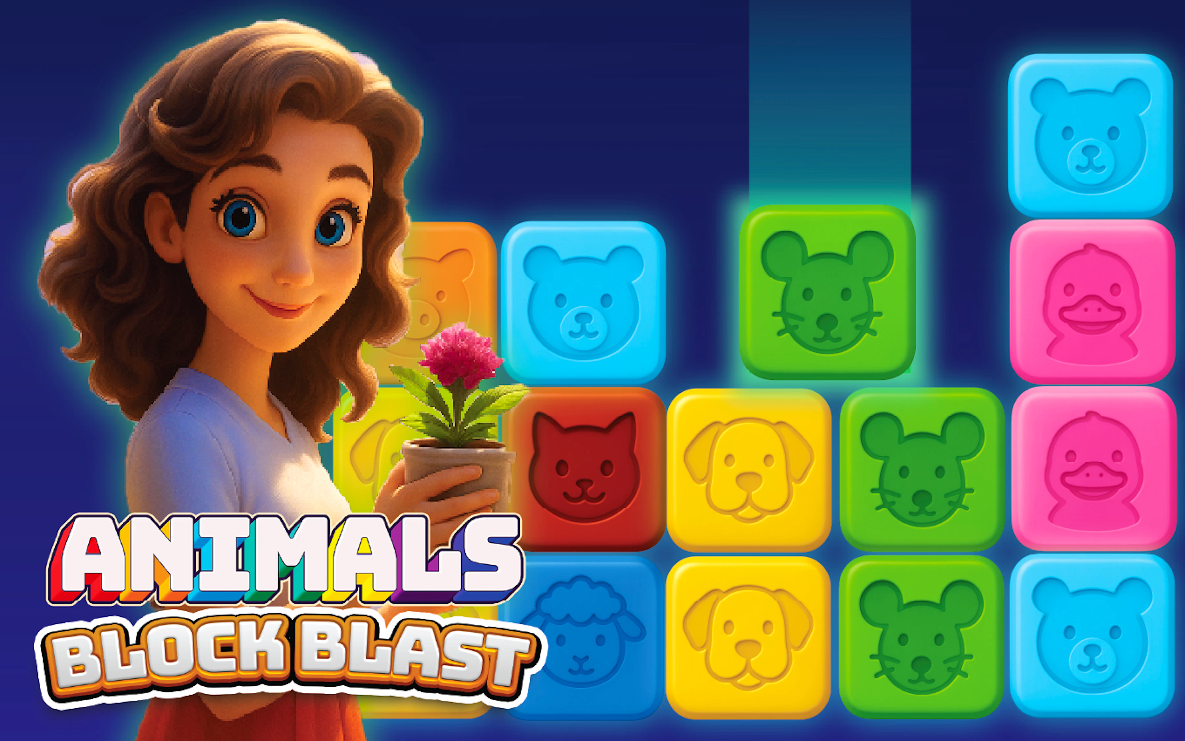 Animals Block Blast
