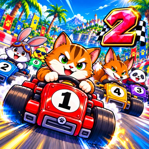 Animals Go Kart 2