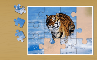 Animals Jigsaw Puzzle Tiger game cover