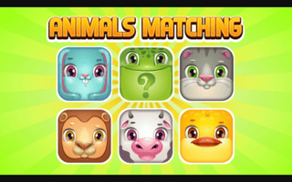 Animals Memory Matching game cover
