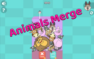 Animals Merge game cover