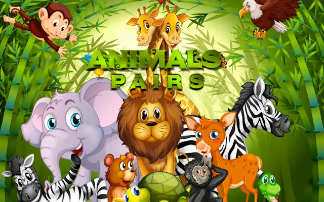 Animals Pairs Match 3