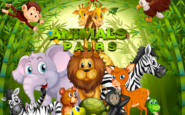 Animals Pairs Match 3