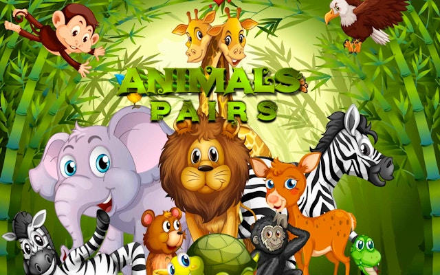 Animals Pairs Match 3 Online Game