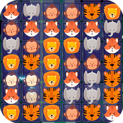 Animals Pairs Match 3 By Gamepix