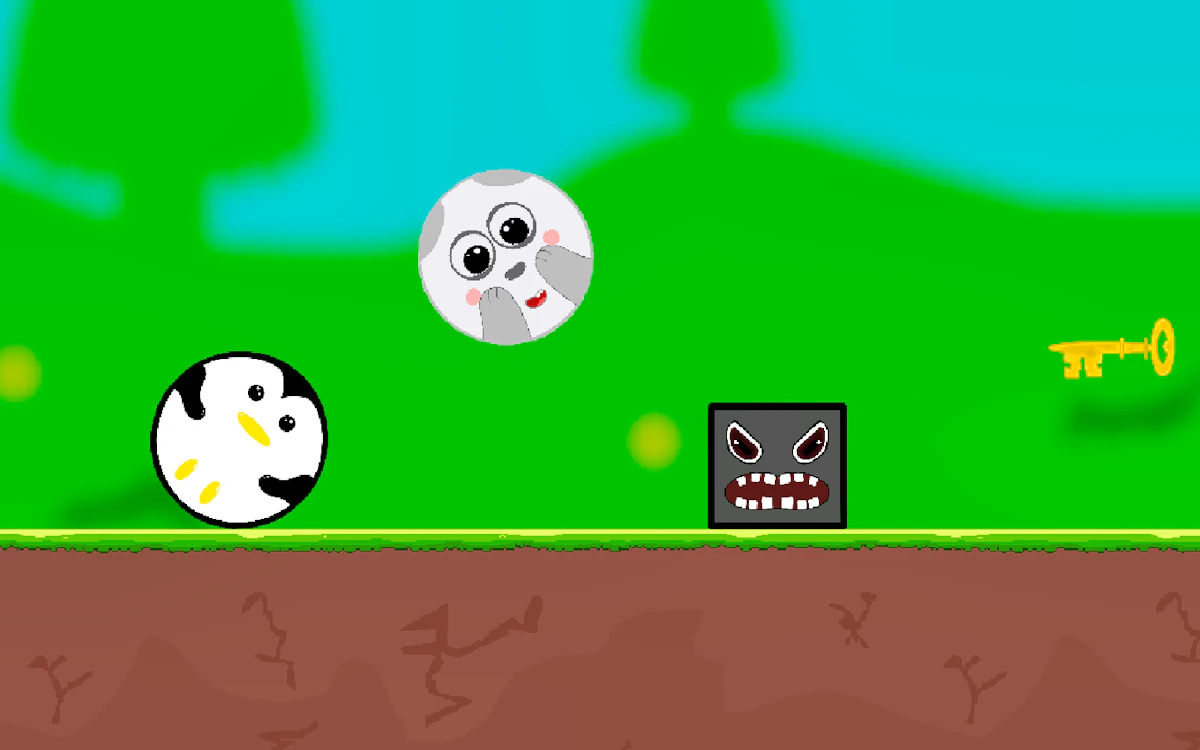 Play Animals Party Ball - 2 Player — free online Adventure game