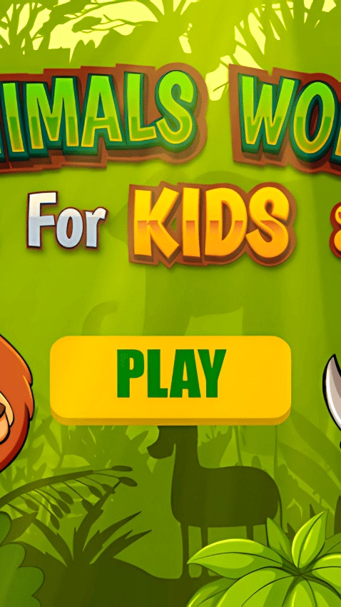 Animals Word for Kids