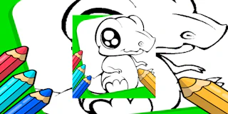 Anime Animals Coloring Pages thumbnail