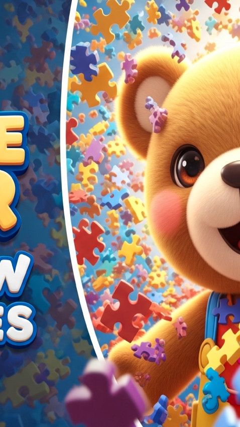 Anime Bear Jigsaw Puzzles