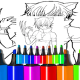Anime Boys Coloring Pages