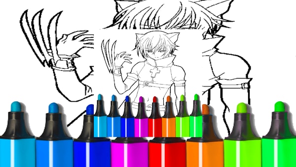 Anime Boys Coloring Pages 🕹️ Play Now on GamePix