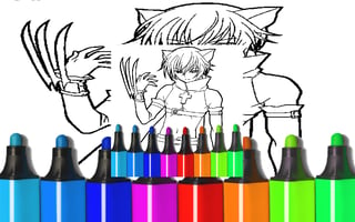 Anime Boys Coloring Pages game cover