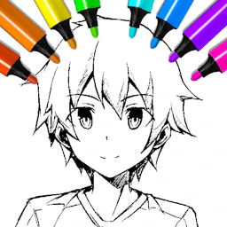 Anime Boys Coloring Pages