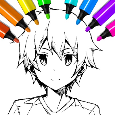 Anime Boys Coloring Pages By Gamepix
