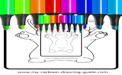 Anime Cat Girl Coloring Pages